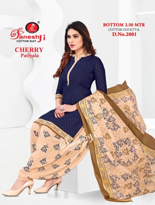 Ganeshji Cherry Vol-2 Indo Cotton Designer Dress Material